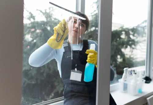 Nettoyage de vitres intérieures et extérieures à Genneville